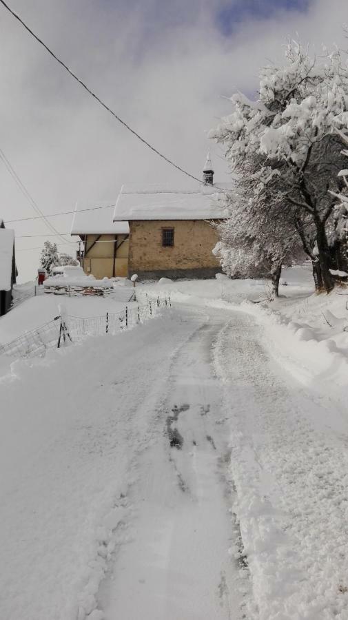 Bel appartement au rez de chaussée d'un chalet Jarrier Esterno foto